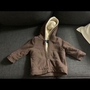 Mini Boden fleece hoodie